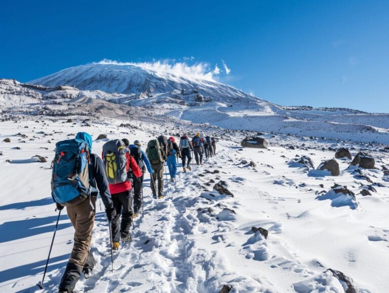 7-Day Machame Route: Better Acclimatization & Stunning Peaks